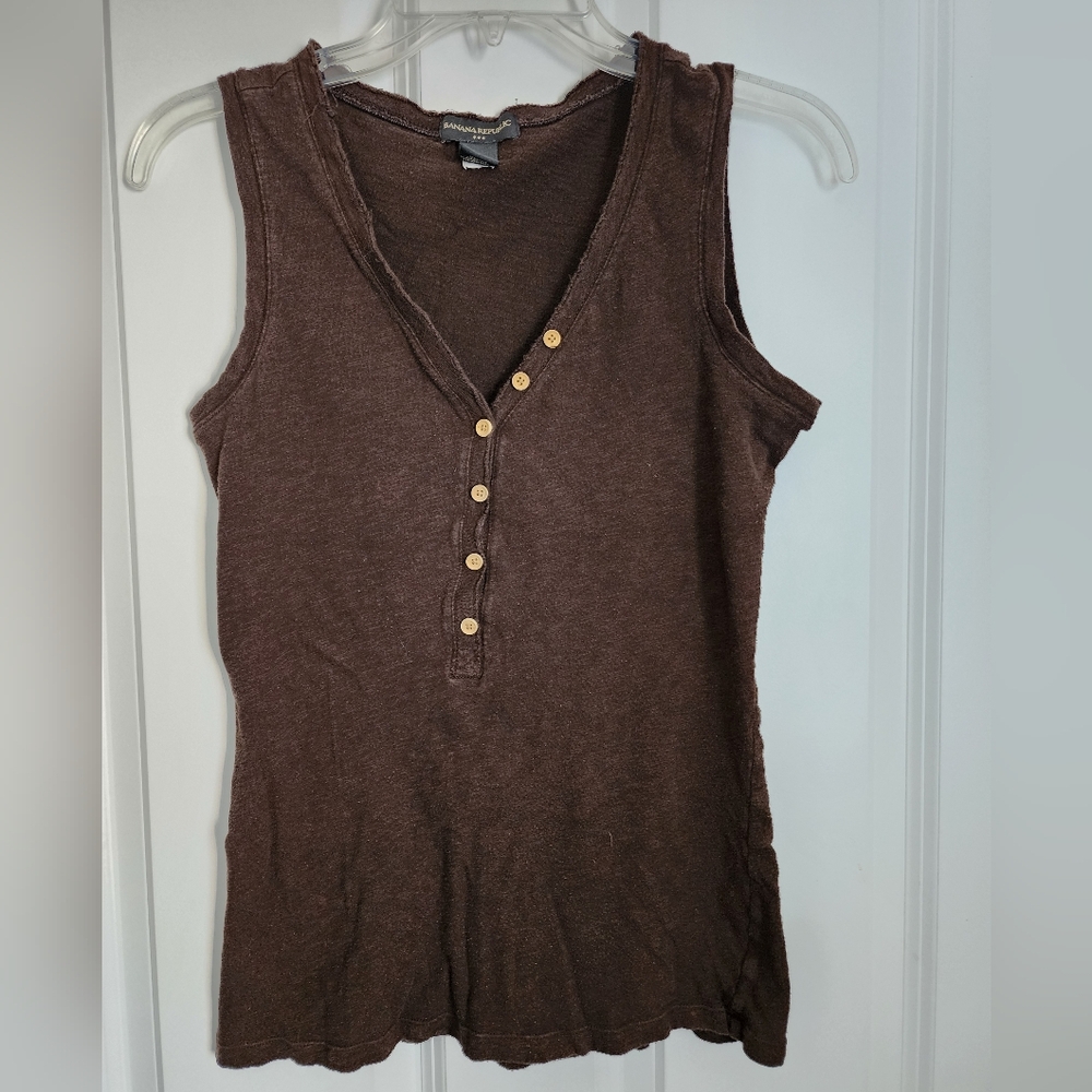 Item #:103 Banana Republic Brown Tank Top